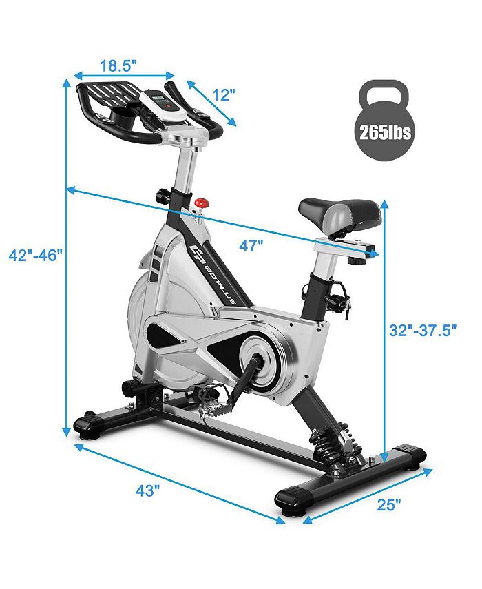 Costway Indoor Stationary Exercise Cycle Bike Bicycle Workout Macy's
