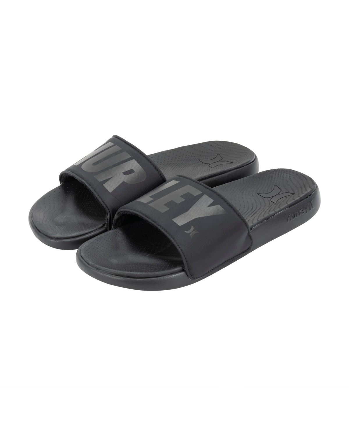 Men's Jumbo Tier Slide Sandals - Black/White