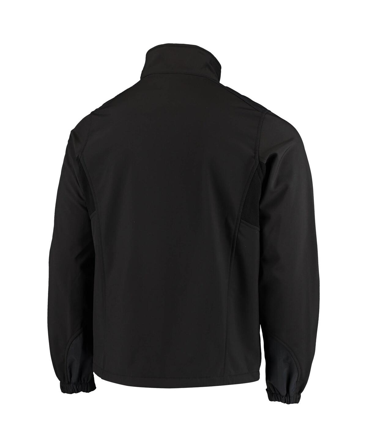 Shop Dunbrooke Men's  Black Pittsburgh Steelers Circle Softshell Fleece Full-zip Jacket