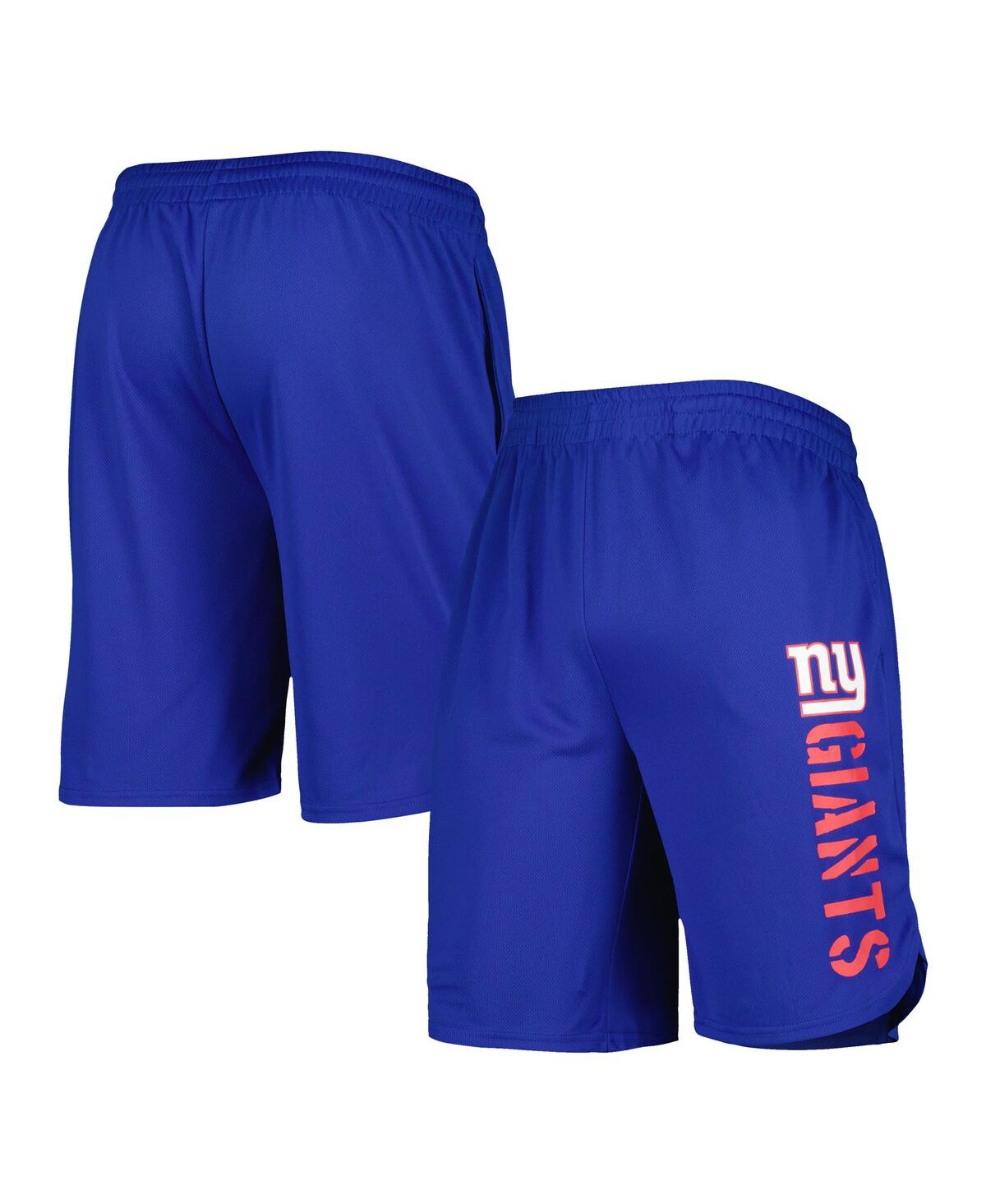 Msx By Michael Strahan Men's  Royal New York Giants Team Shorts In Royal