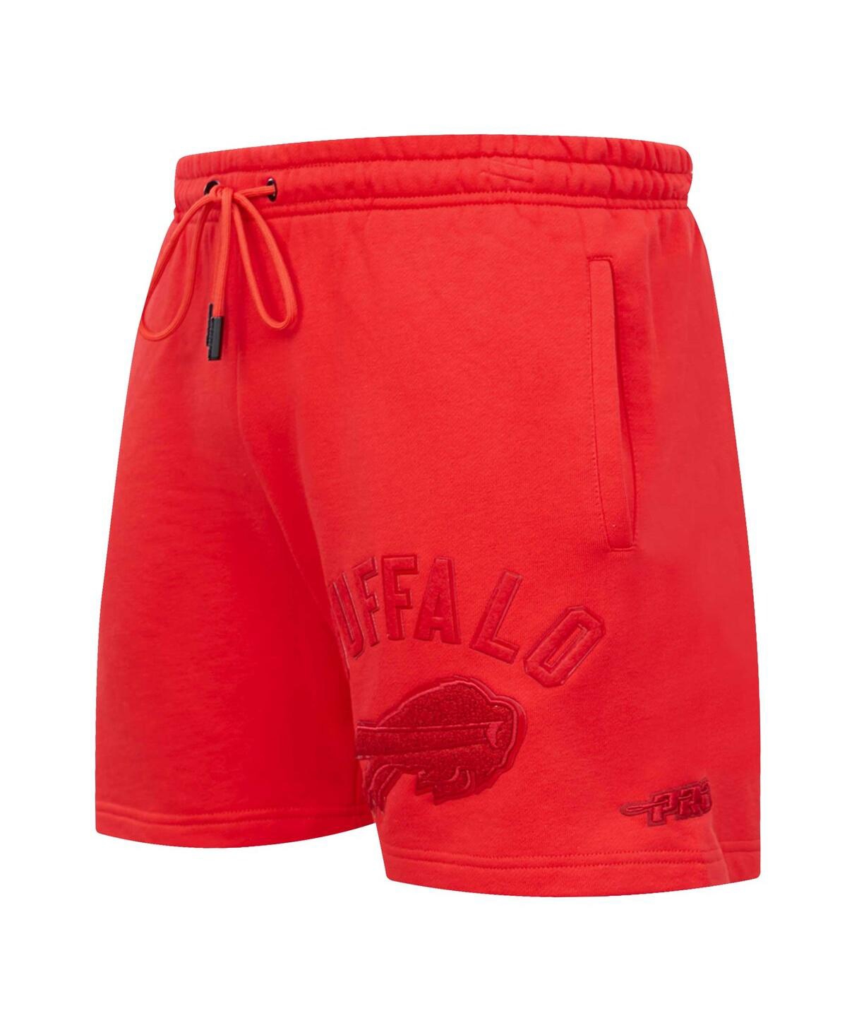 Shop Pro Standard Men's  Buffalo Bills Triple Red Shorts