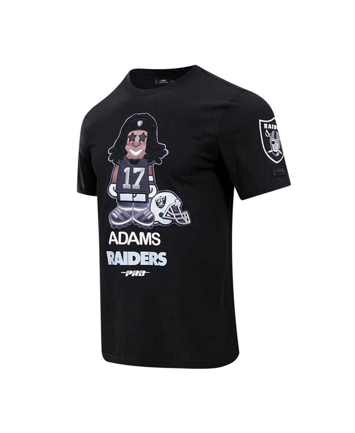 Men's Pro Standard Davante AdamsLas Vegas Raiders Player Avatar Graphic T-shirt - Black