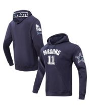 Men's NFL x Staple Gray Dallas Cowboys Throwback Vintage Wash Pullover Hoodie Size: Medium