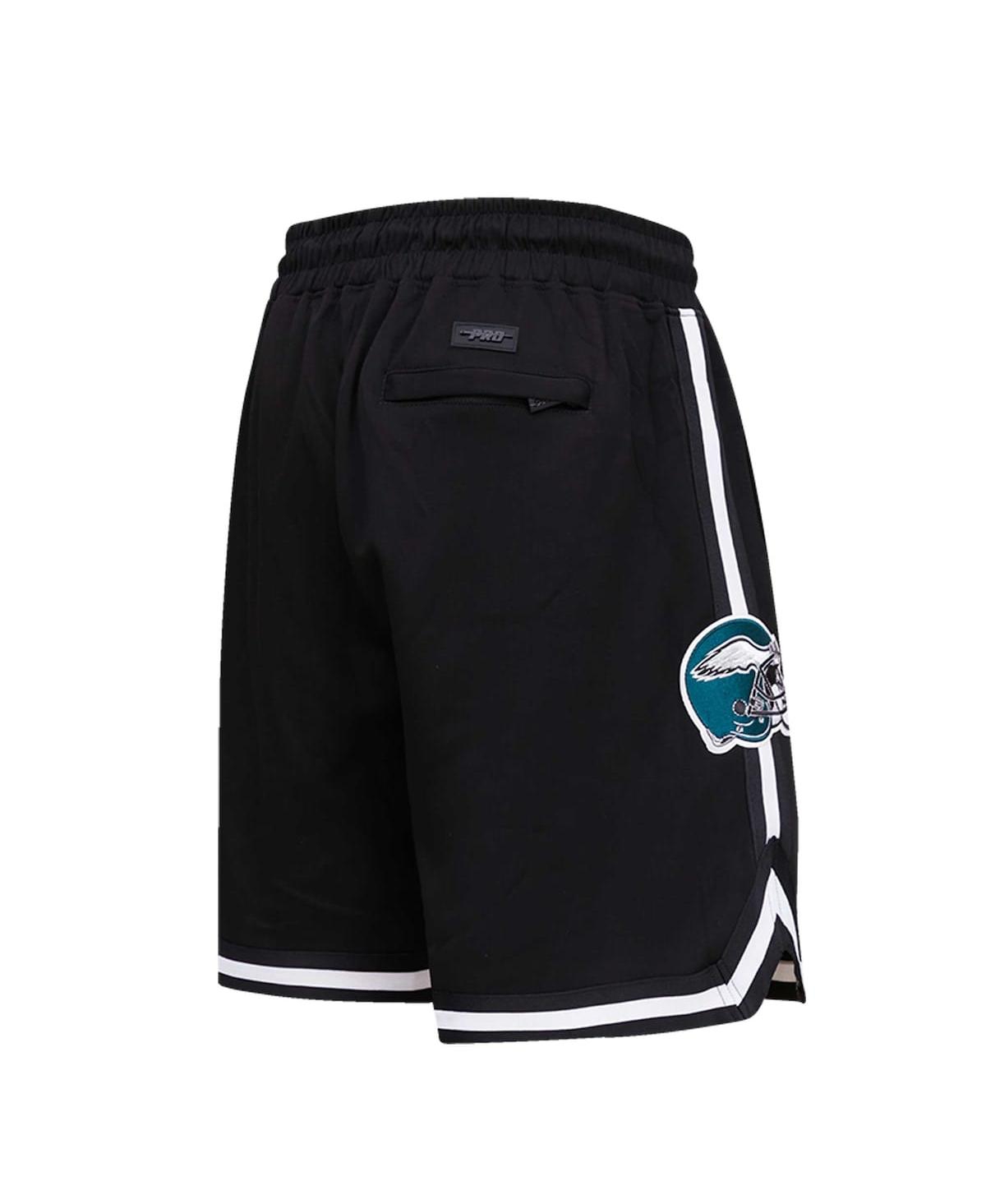 PRO STANDARD MEN'S PRO STANDARD A.J. BROWN BLACK PHILADELPHIA EAGLES PLAYER NAME AND NUMBER SHORTS 
