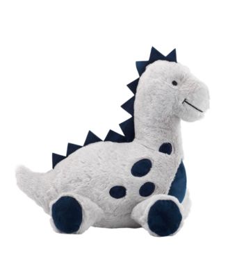 Baby Dino Blue/Gray Plush Dinosaur Stuffed Animal Toy Plushie- Spike