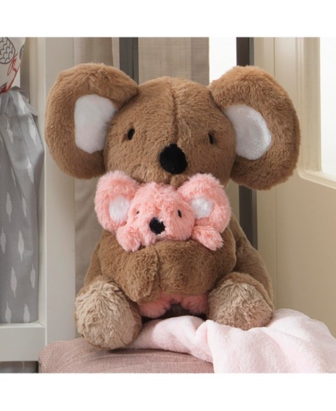 Детские мягкие игрушки Lambs & Ivy Calypso Plush Koalas Stuffed Animals 11 Inch Fuzzy & Wuzzy
