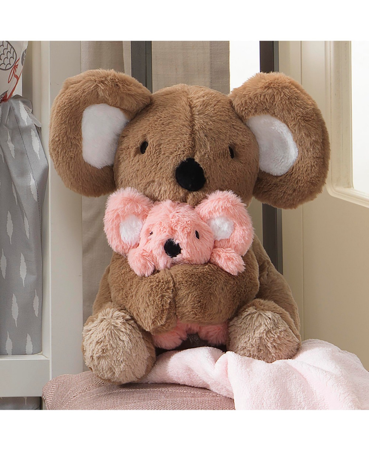 Детские мягкие игрушки Lambs & Ivy Calypso Plush Koalas Stuffed Animals 11 Inch Fuzzy & Wuzzy — фото 1