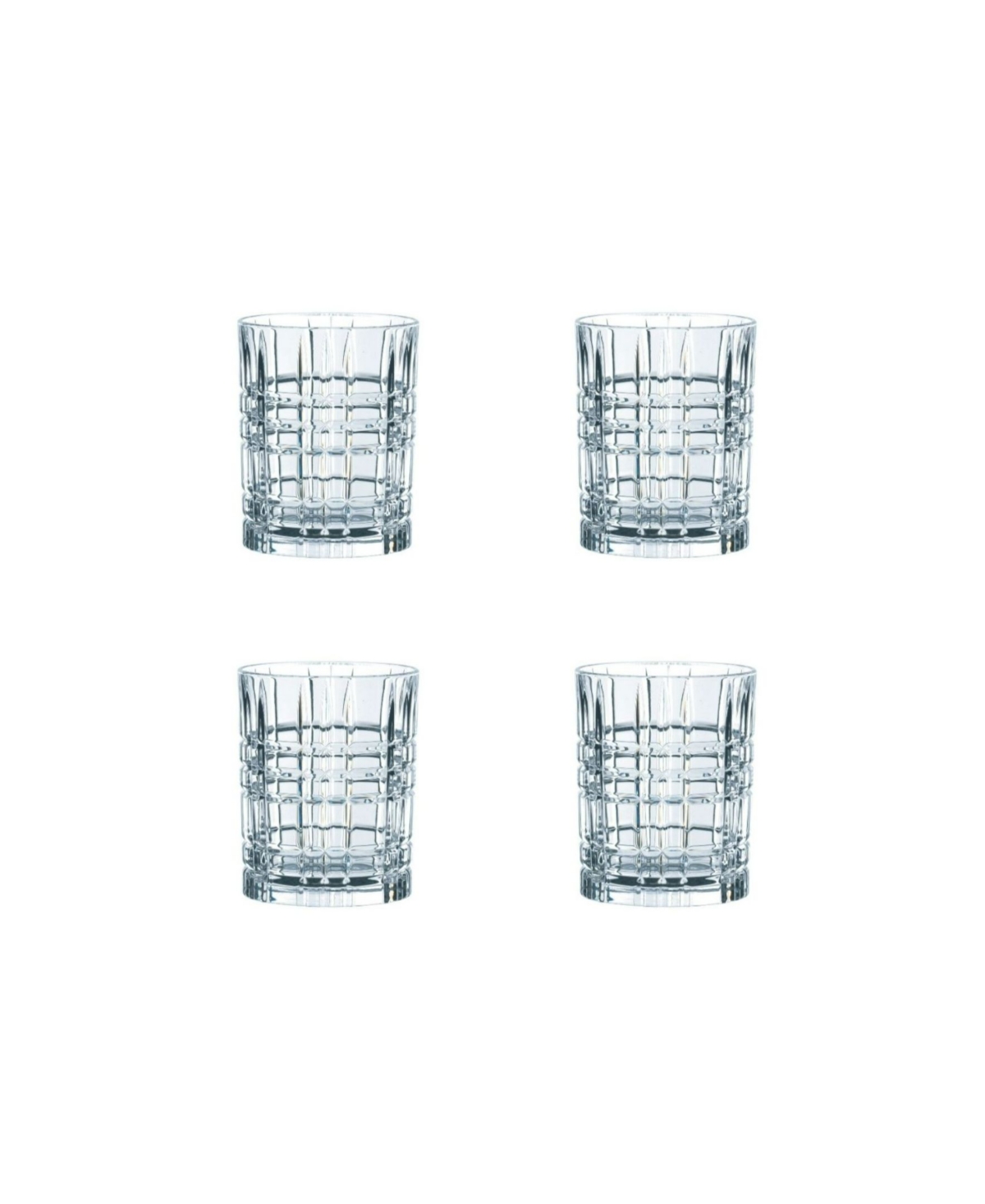 Nachtmann Square Whiskey Glass, Set Of 4