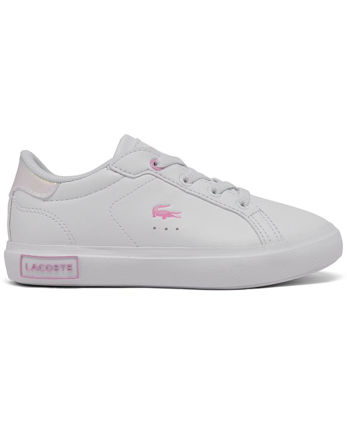 Lacoste Toddler Girls Powercourt Casual Sneakers from Finish Line Macy's