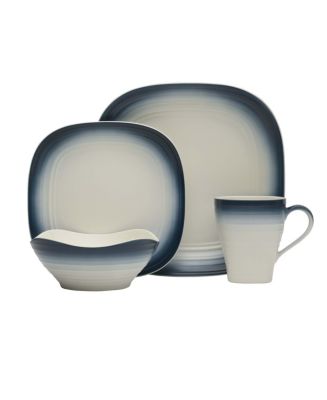 Mikasa Swirl Square 16 Dinnerware Set, Service For Macy's