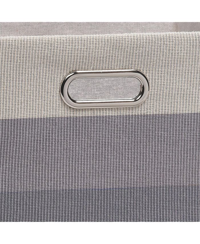 Lambs & Ivy Gray Ombre Foldable/Collapsible Storage Bin/Basket Macy's