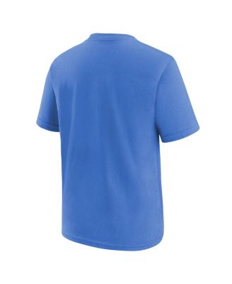 Big Boys Powder Blue Los Angeles Chargers Logo T-shirt