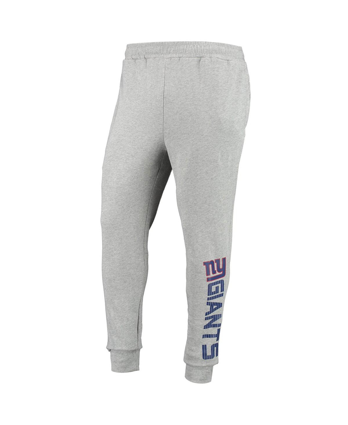 Shop Msx By Michael Strahan Men's  Heathered Gray New York Giants Jogger Pants