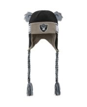 Lids Las Vegas Raiders Preschool Jacquard Cuffed Knit Hat with Pom - Black
