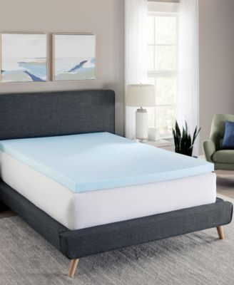 CLOSEOUT! Gel-Infused 4" Memory Foam Mattress Topper, Twin