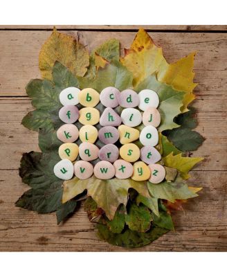 Lowercase Alphabet Pebbles, Set of 26