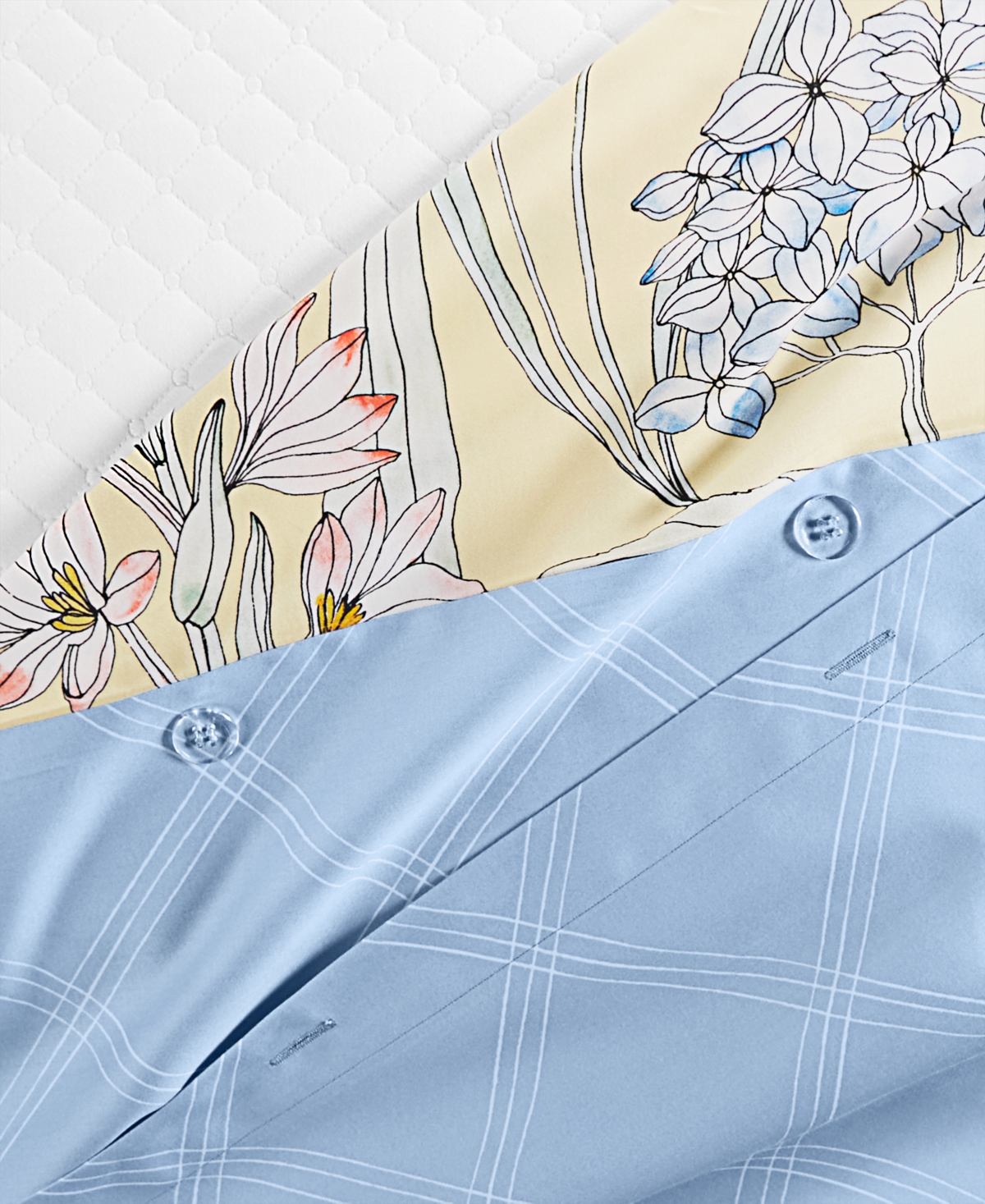 Closeout! Charter Club Damask Designs 300-Thread Count Hydrangea 3-Pc. Duvet Cover Set, Exclusively at Macy's