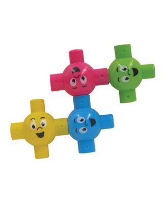 Kaplan Early Learning Baby Connects Happy Face Connecting Balls - 36 Pieces