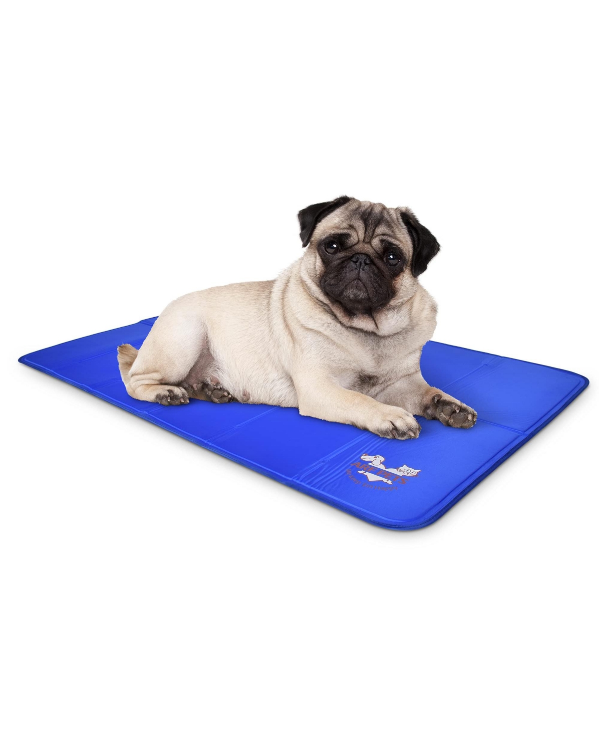 Self Cooling Pet Bed, Dog Mat for Crates and Beds - Small - Blue