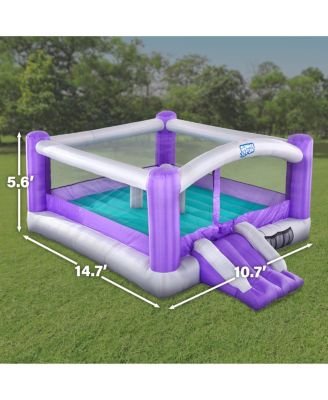 Bounce House, Inflatable Bouncy House with Toddler Slide