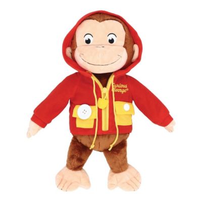 Learn to Dress Curious George Plush