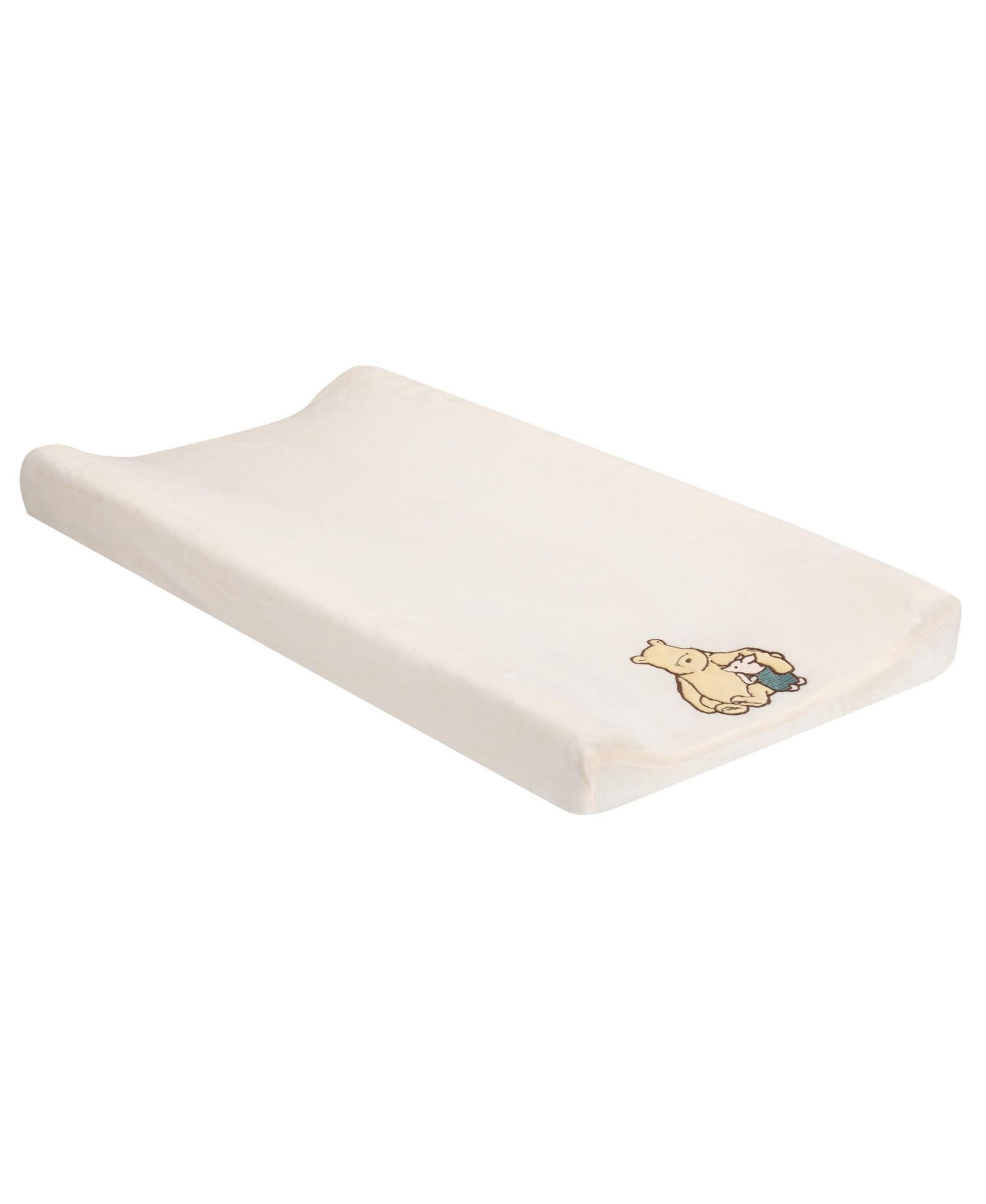 Lambs and Ivy Disney Baby Storytime Pooh Soft Creamy White Changing Pad Cover