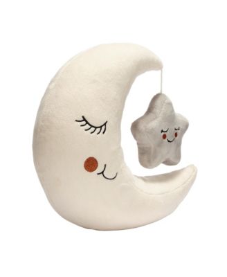 Goodnight Moon and Star Plush Stuffed Toy - Cream/Gray