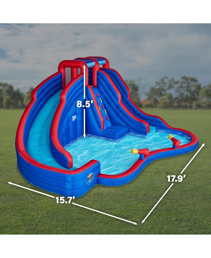 Sunny & Fun Inflatable Water Slide & Blow up Pool, Kids Water Park Macy's