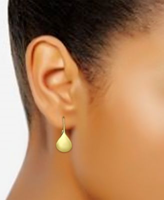 Polished Teardrop Drop Earrings, Created for Macy's