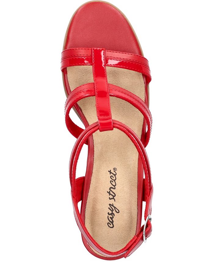 Easy Street Women's Fiesta Block Heel Sandals & Reviews Sandals