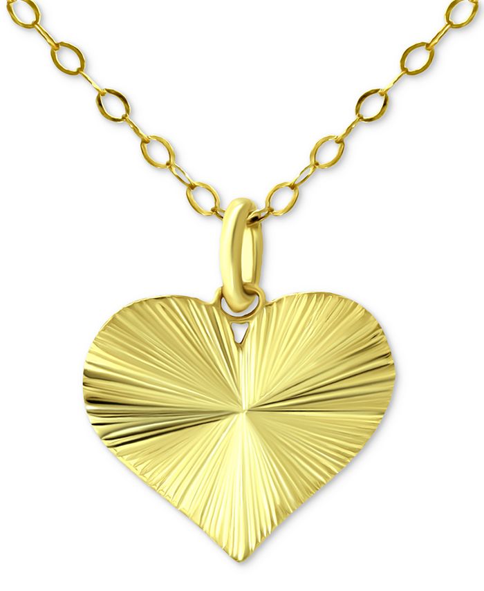 Giani Bernini Radiant Heart Pendant Necklace 16