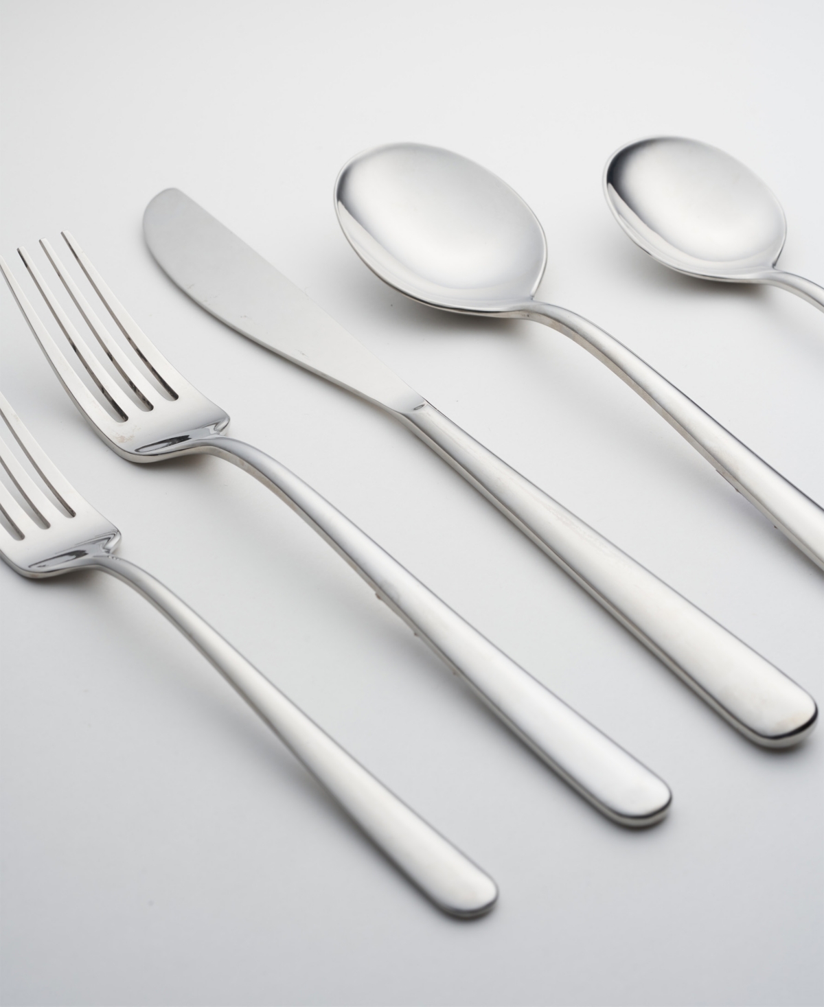Cambridgesmiths Lorenn Mirror Piece 18/10 Stainless Steel Flatware Set, Service for 4