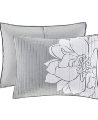 Lola Floral Print Cotton 6-Pc. Quilt Set, King/Cal King