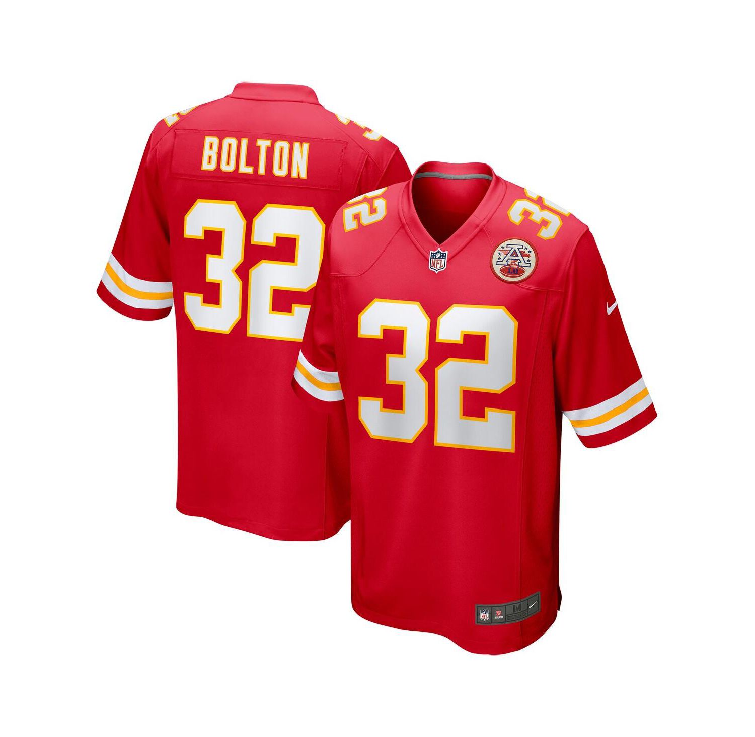Men's Nick Bolton Red Kansas City Chiefs Game Jersey