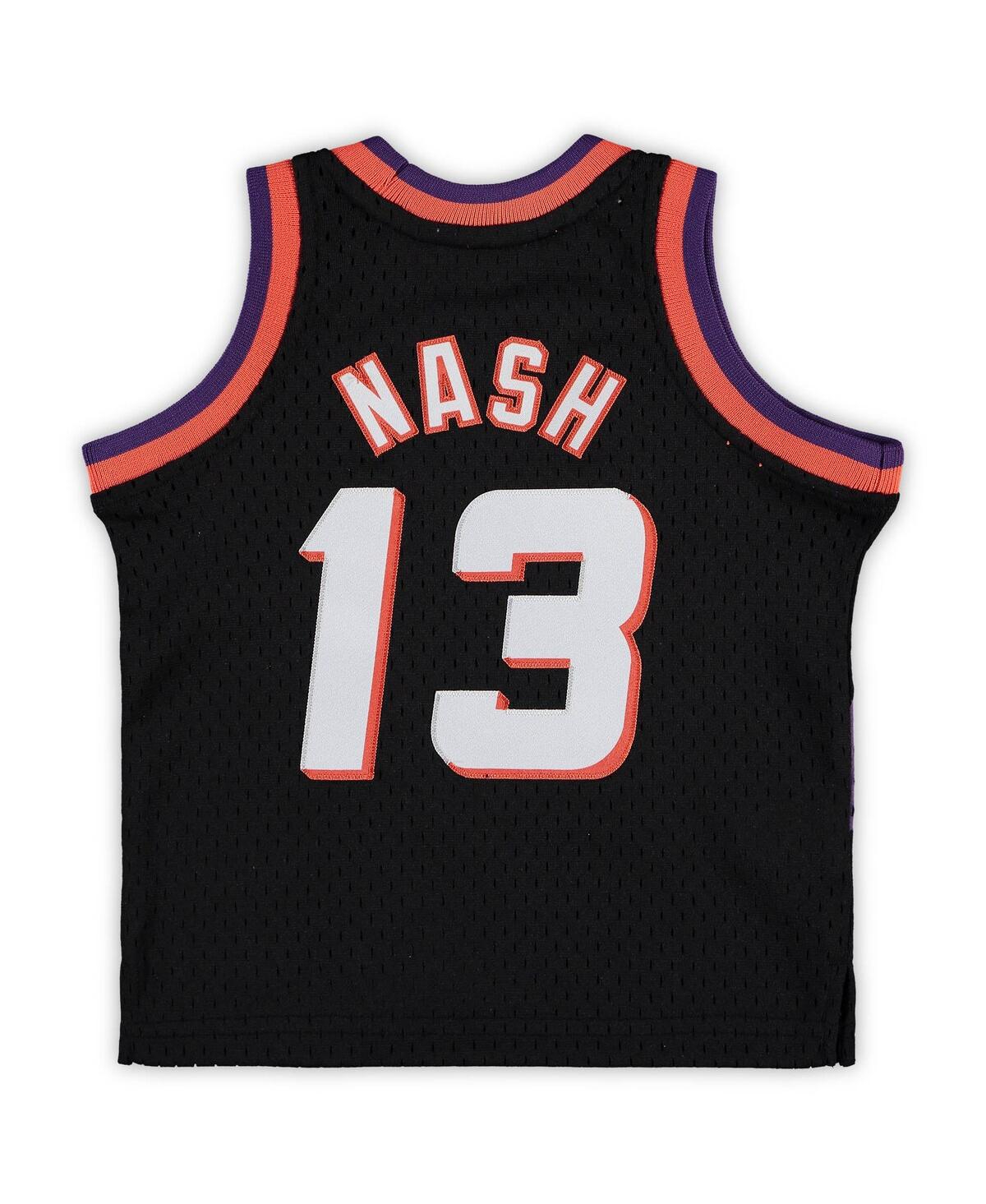 Infant Boys and Girls Mitchell & Ness Steve NashPhoenix Suns 1996/97 Hardwood Classics Retired Player Jersey - Black