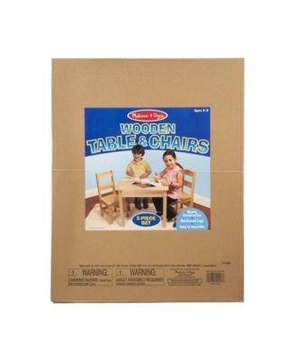 Wooden Table & Chairs Set