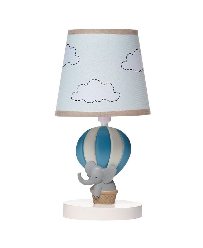 Bedtime Originals Up Up & Away Hot Air Balloon Nursery Lamp with Shade