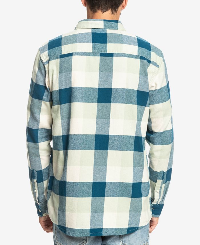 Quiksilver Men's Motherfly Long Sleeves Flannel Shirt & Reviews