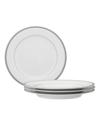 Noritake Regina Platinum Set Of 4 Bread Butter And Appetizer Plates ...