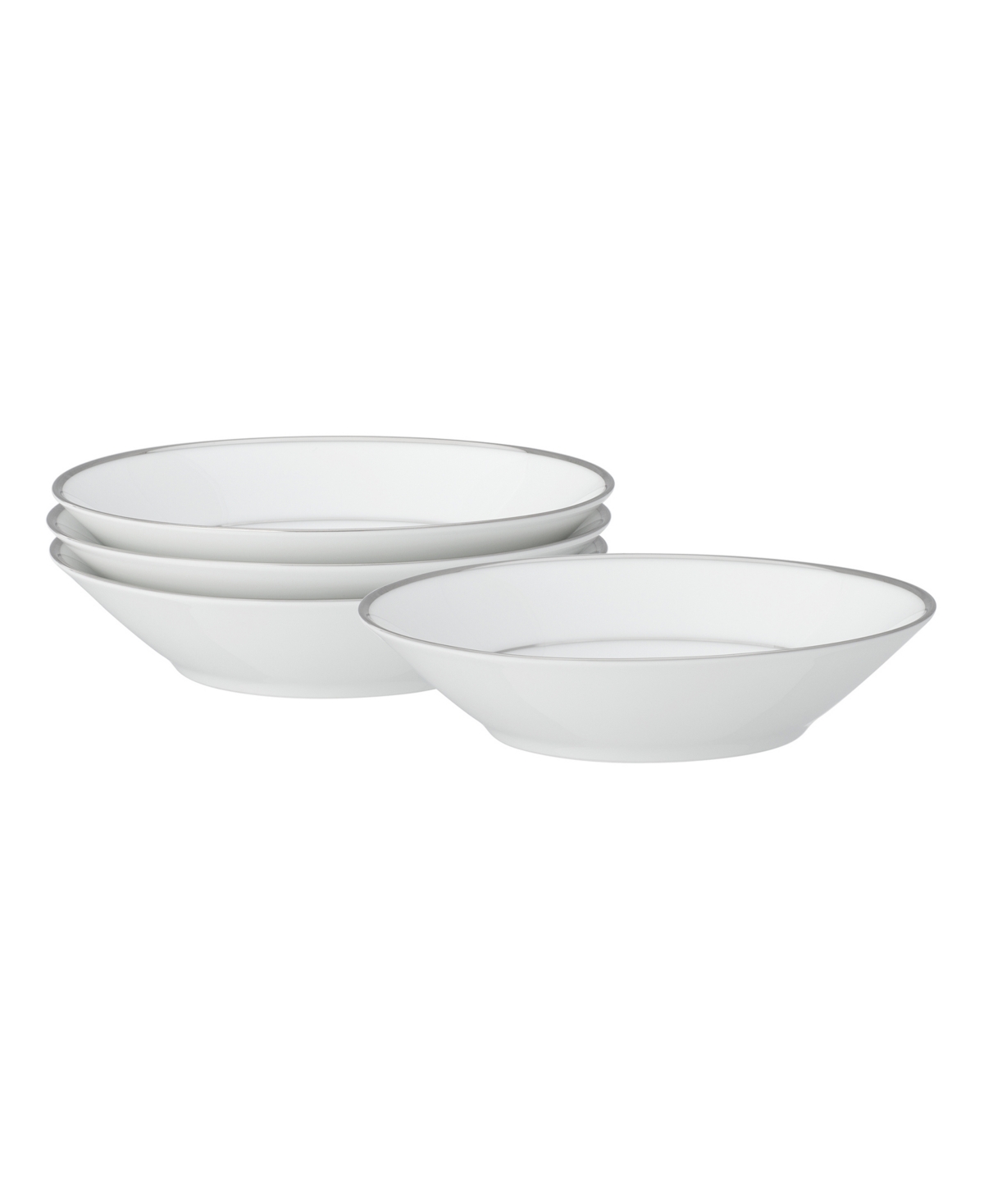 Noritake Spectrum Set Of 4 Fruit Bowls, Service For 4 In White