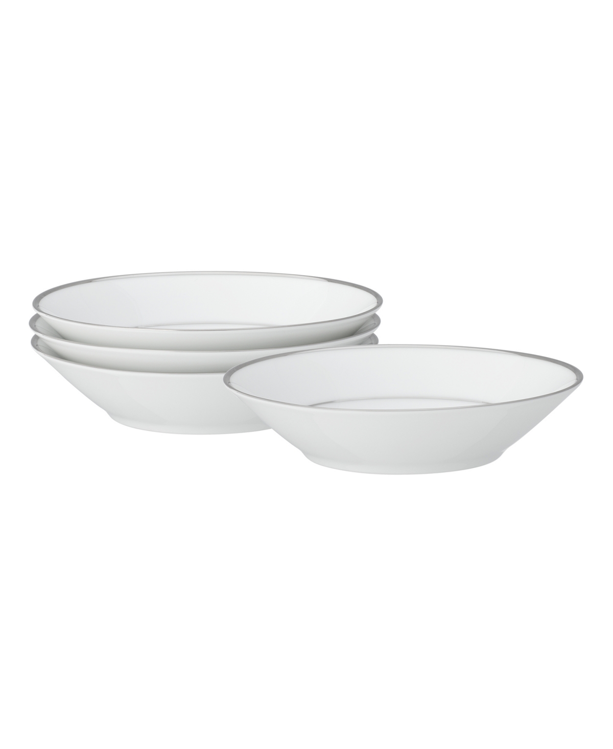 Noritake Spectrum Set Of 4 Fruit Bowls, Service For 4 In White