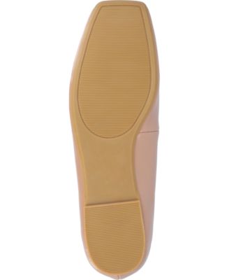 Women's Zimia Buckle Square Toe Ballet Flats