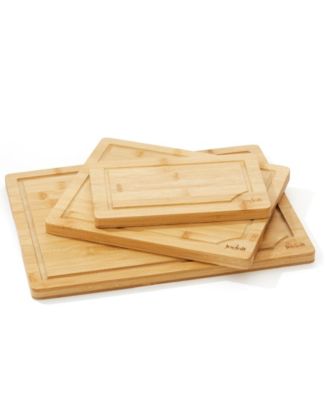 JoyJolt Bamboo 3 Piece Cutting Board Set - Macy's
