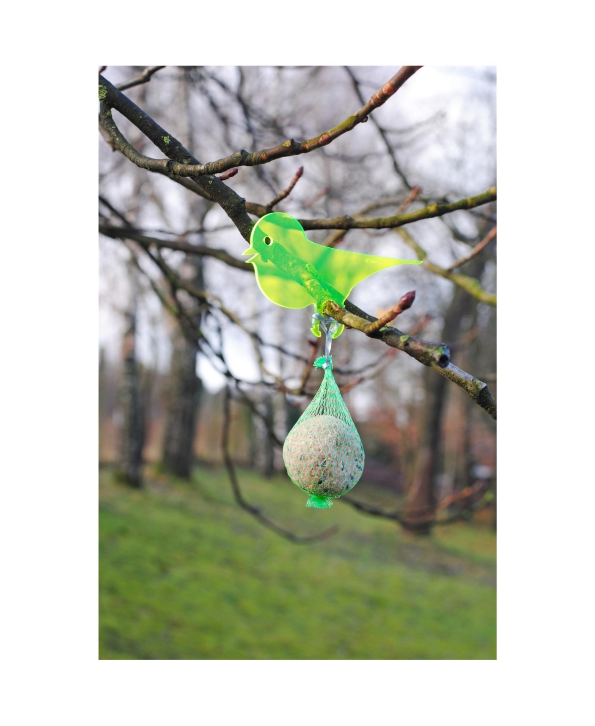 Xxd XXDs Bird Feeding Station Tree decor-w Shining Edge - Green