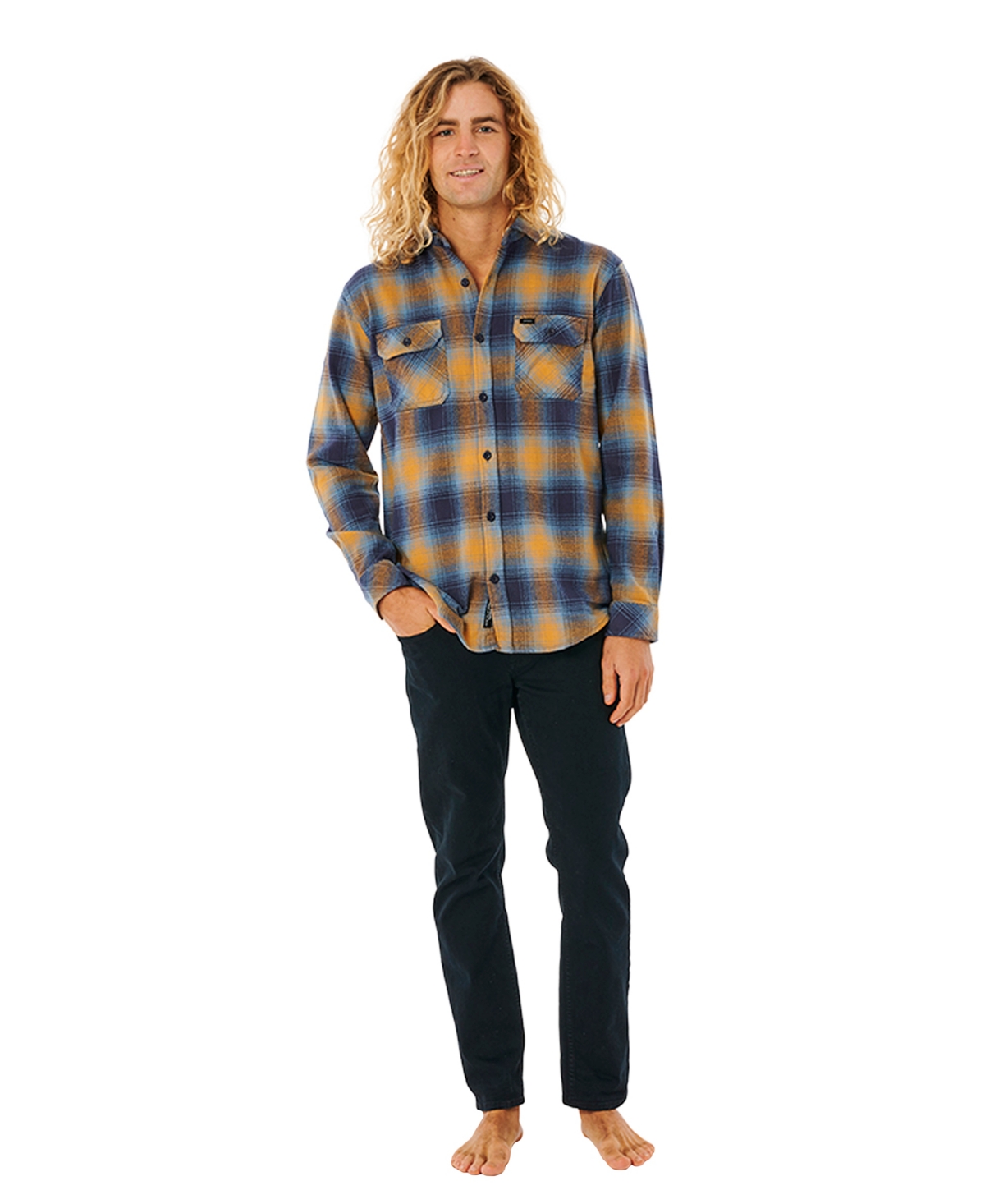 Rip Curl Men's Count Flannel Long Sleeve Shirt