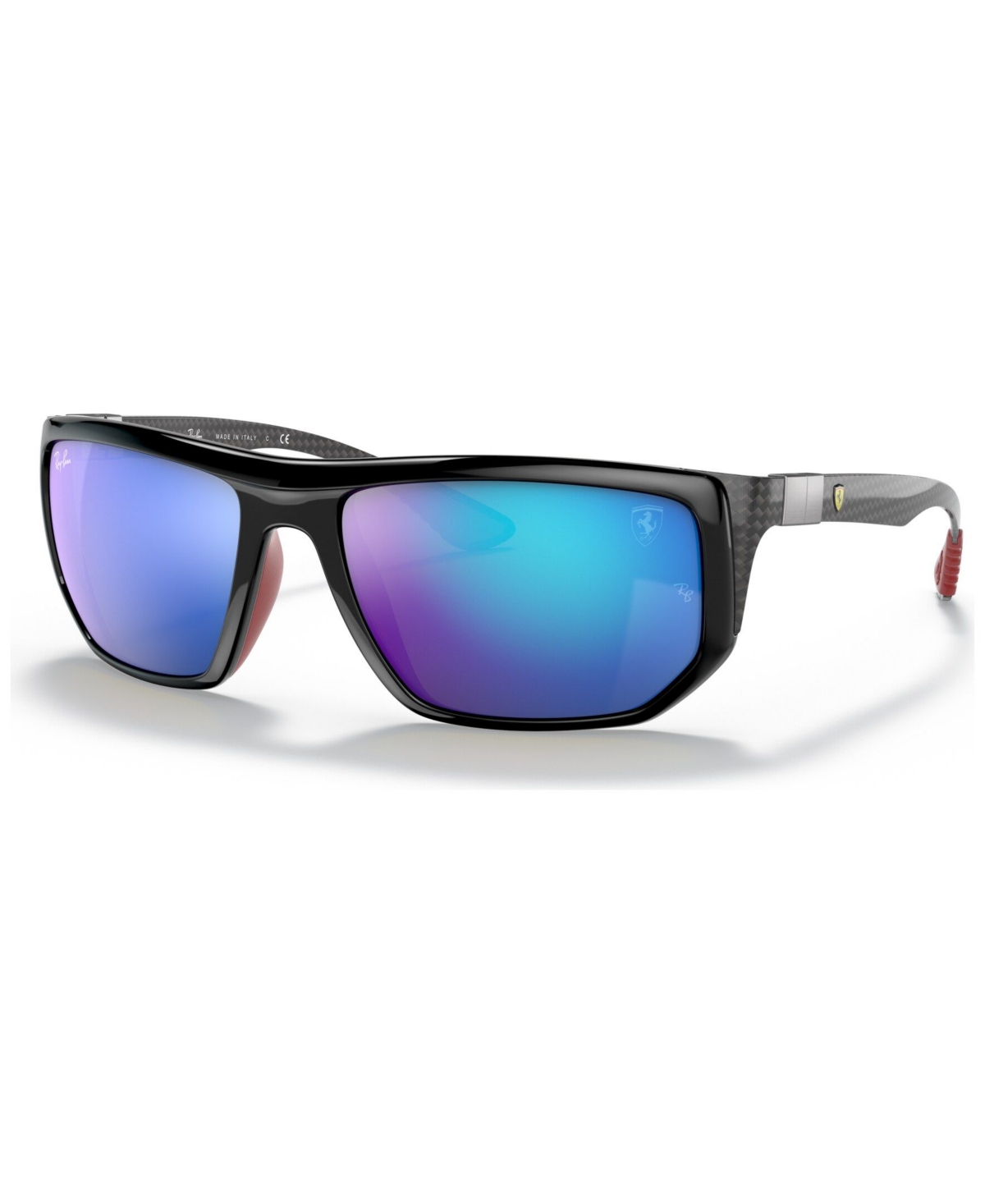 Ray Ban Ray-ban Rb8361m Scuderia Ferrari Collection 60 Unisex Sunglasses In Black 2
