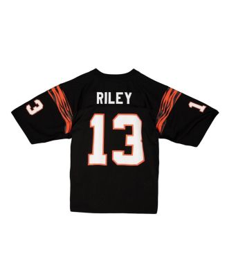 Men's Ken Riley Black Cincinnati Bengals 1981 Authentic Retired Player Jersey