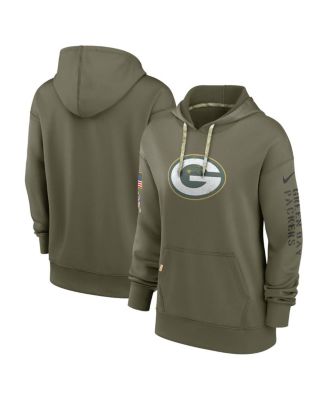 Nike Youth Nike Green Bay Packers Icon Therma Pullover Hoodie