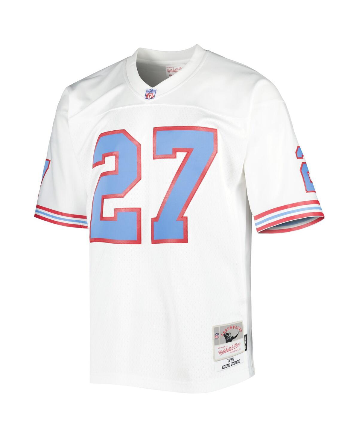 Men's Mitchell & Ness Eddie GeorgeHouston Oilers 1996 Legacy Replica Jersey - White