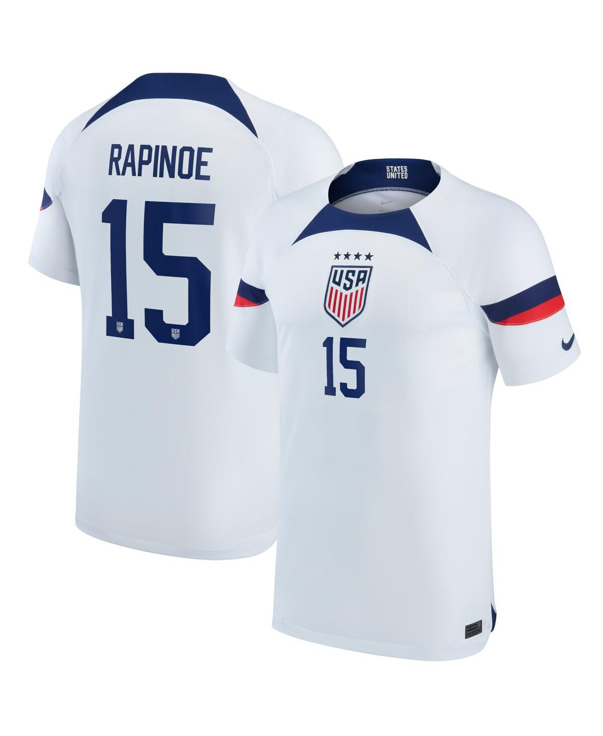 Big Boys and Girls Nike Megan RapinoeUswnt 2022/23 Home Breathe Stadium Replica Player Jersey - White